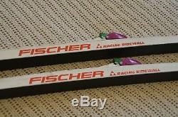 Fischer RCS SKATING Cross Country Skis 195 cm with Salomon Skate SNS Profile