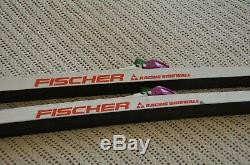 Fischer RCS SKATING Cross Country Skis 200 cm with Salomon Skate SNS Profile