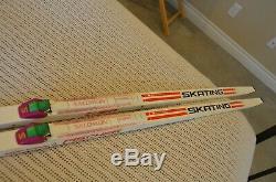 Fischer RCS SKATING Cross Country Skis 205 cm with Salomon Skate SNS Profile