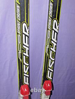 Fischer RCS Sprint Crown JR cross country skis 130cm w Atomic NNN kids bindings