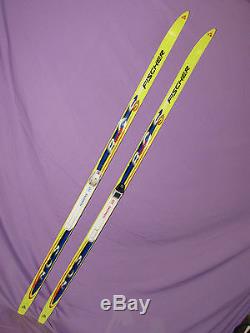 Fischer RCS Sprint Crown cross country skis 170cm with Salomon Profil xc bindings