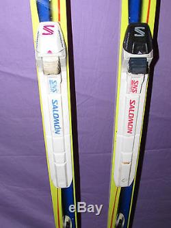 Fischer RCS Sprint Crown cross country skis 170cm with Salomon Profil xc bindings