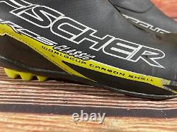 Fischer RCS World Cup Carbon Shell Cross Country Ski Boots Size EU42 US9 for NNN