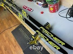 Fischer SCS Classic XC Cross Country Skis withbindings, straps and waxed. 182cm