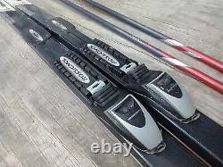 Fischer Waxless 189cm Cross Country Skis Poles NNN Rottefella Bindings Nordic XC