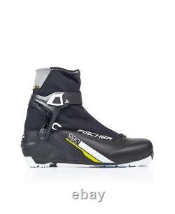 Fischer XC Control Men's Cross Country Ski Boots, Black/White, M43 MY24