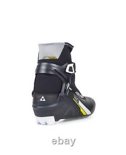 Fischer XC Control Men's Cross Country Ski Boots, Black/White, M46 MY24
