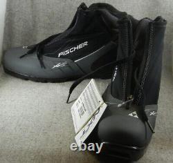 Fischer XC PRO NNN Cross Country Ski Boots Mens US 11 EU 45 Silver New with tags