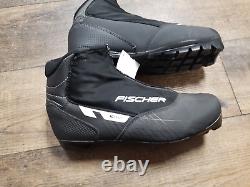 Fischer XC pro cross country ski boots zip EU44 men 10.5