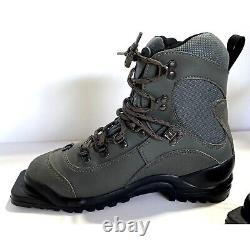 GARMONT Venture Ski Boots Men's Size 6.5 Gray Vibram Cross-Country 75mm BC