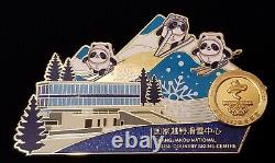 HUGE 2022 Beijing Olympic Zhangjiukou Cross Country Skiing Centre pin