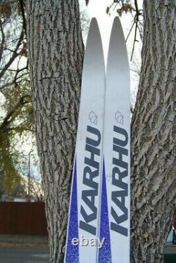 Karhu Nordic 205cm Waxless XC Cross Country Skis with Rossignol NNN BC Bindings