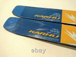 Karhu Ursa Metal Edge 175cm Waxless Cross Country Ski SNS Salomon Profil Binding