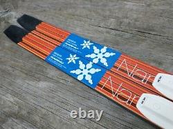Karhu Waxless 135cm Cross Country Ski SNS Salomon Profil Bindings Nordic XC