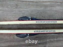 Kazma Mt. High 210 cm Metal Edge Cross Country Skis Salomon XA BC Auto Bindings