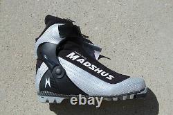 MADSHUS Skate Race RPS Boots Mens Size 10 EU 44 Cross Country Ski $290