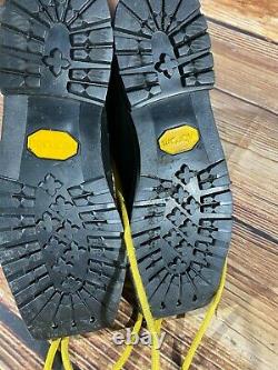 MONTAGNE Telemark Nordic Cross Country Ski Boots Size US6 NN 75mm 3pin Bindings