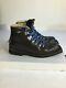 Merrell Leather Ski Boots 3 Pin Backcountry Touring Telemark 9.5 Brown Italy