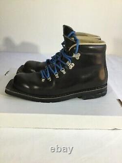 Merrell Leather Ski Boots 3 Pin Backcountry Touring Telemark 9.5 Brown Italy