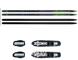NEW 180cm ALPINA AMBITION SKATE SKATING XC cross country SKIS/BINDINGS PACKAGE