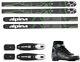 New Alpina Control 64 Cross Country Nnn Skis/bindings/boots Package -185cm