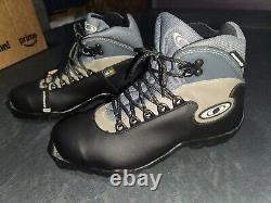 NEW Salomon Vitane SNS Profil Womens Size 8 Black Cross Country XC Ski Boots