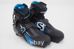 New! Salomon S/Race Skate Pro Pilot SNS USA Size 9.5 Black / Blue Ski Boots