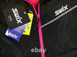 New! Womens Black Swix Experience Cross Country Ski Jacket Sizesmall (s)