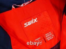 New! Womens Red Swix Cruising Set Cross Country Ski Jacket Sizex-large (xl)