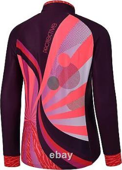 Protective Women's Cross Country Ski Jersey, Lightweight Long Sleeve Shirt for G