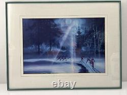 ROBERT PEAK Cross Country Skiing Professionally Framed / Matted U. S OLYMPIC TEAM