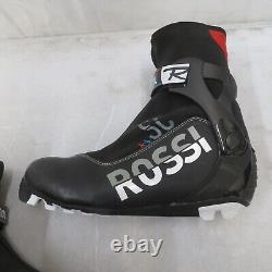 ROSSIGNOL ROSSI X-6 Combi Cross Country Ski Boots Black Mens 40 RIHW210 521RRK