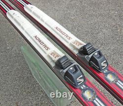 Rossignol Carbon Course Classic XC Skis, 203cm with Salomon SNS Bindings