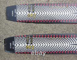 Rossignol Carbon Course Classic XC Skis, 203cm with Salomon SNS Bindings