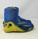 Rossignol Combi Nnn Cross Country Ski Boots Men's Size 11 Blue Yellow