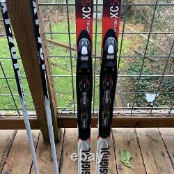 Rossignol Evo XC55 Nordic Cross Country Skis Rottefella Bindings 130 CM