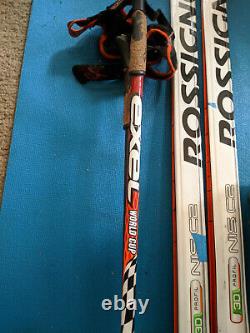 Rossignol X-Ium Classic skis 208 cm, Atomic Propulse SNS binding, HS Carbon Poles