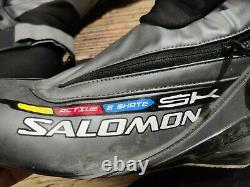 SALOMON Active 8 Skate SK Cross Country Ski Boots Size EU45 1/3 SNS Pilot