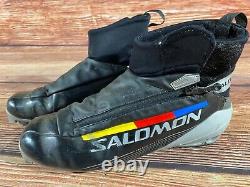 SALOMON Carbon Chassis Cross Country Ski Boots Size EU46 2/3 US12 SNS Pilot