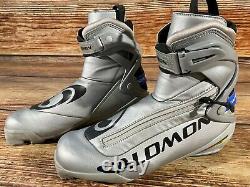 SALOMON Carbon Skate Pro Cross Country Ski Boots Size EU42 US8.5 for SNS Pilot