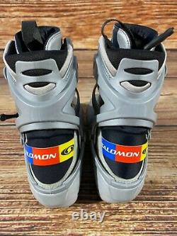 SALOMON Carbon Skate Pro Cross Country Ski Boots Size EU42 US8.5 for SNS Pilot