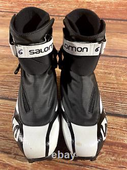 SALOMON Pro Combi Nordic Cross Country Ski Boots Size EU39 1/3 US6.5 SNS Pilot