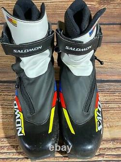 SALOMON Pro Combi Nordic Cross Country Ski Boots Size EU41 1/3 US8 SNS Pilot