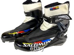 SALOMON Pro Combi Nordic Cross Country Ski Boots Size EU47 2/3 US12.5 SNS Pilot