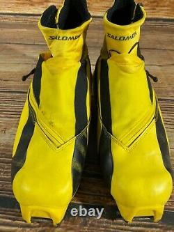 SALOMON RC9 Classic Nordic Cross Country Ski Boots Size EU46 SNS Profil