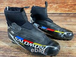 SALOMON RC Carbon RS17 Cross Country Ski Boots Size EU41 1/3 US8.5 for SNS Pilot