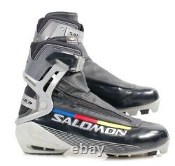 SALOMON RS Carbon Skate Nordic Ski Boots Sz 43.3 EUR 9 USA Cross Country EUC