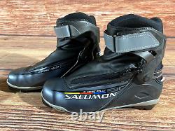 SALOMON R Combi Nordic Cross Country Ski Boots Size EU40 2/3 US7.5 SNS Pilot