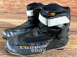 SALOMON R Combi Nordic Cross Country Ski Boots Size EU44 2/3 US10.5 SNS Pilot