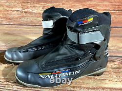 SALOMONi R Combi Nordic Cross Country Ski Boots Size EU46 2/3 US12 SNS Pilot